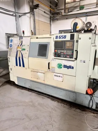 Токарный центр с ЧПУ BIGLIA B658