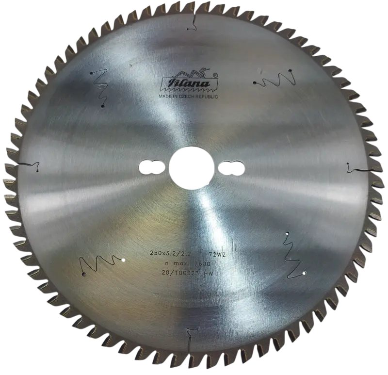Пила дисковая TCT Pilana 250x3.2/2.2x30 z72  81-11 WZ, Ø250x3.2/2.2x30 z72  81-11 WZ Pilana