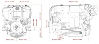 Двигатель морской дизельный Steyr Motors SE306J38