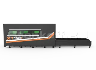 Оптоволоконный лазерный станок для резки металла закрытого типа XTC-1530E/1500 Raycus