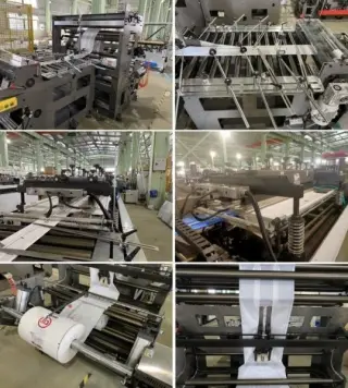 Станок для производства четырехшовных пакетов CWZD-600