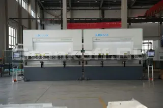 Тандемный листогибочный пресс KRRASS PBS110/3200 TANDEM 4 axis