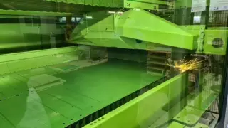 Лазерная установка Salvagnini L3-30 Fiber 4000Вт