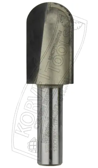 0507-111. Фреза пазовая галтельная D22,2 R11,1 H38,1 TL76 Х12 Т\З