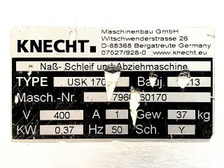 Заточной станок KNECHT USK 170S