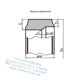 Кольцо КП I 219(16х8К52)-7,5(10,5)-0,825 -20