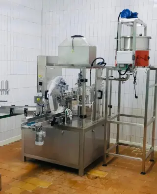 Фасовщик TDP-3M для жидких/пастообразных продуктов в готовые пакеты дой-пак