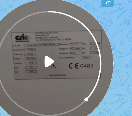 Климатическая камера CTS (Clima Temperatur Systeme) -110°C … +180°C, 28 кВА. Б/У