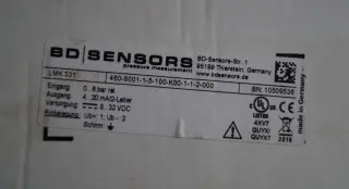 Датчик гидростатического давления BD Sensors LMK 331