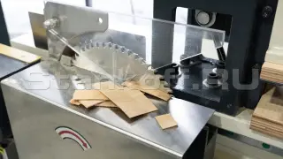 Станок для пиления и прифуговки шпона TG-3600
