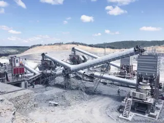 Мобильная дробильная установка Polygonmach JC-3 (Турция)