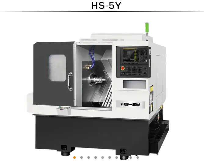 Токарно-фрезерный станок с ЧПУ + ось Y HANSUN HS-5Y（4+4）