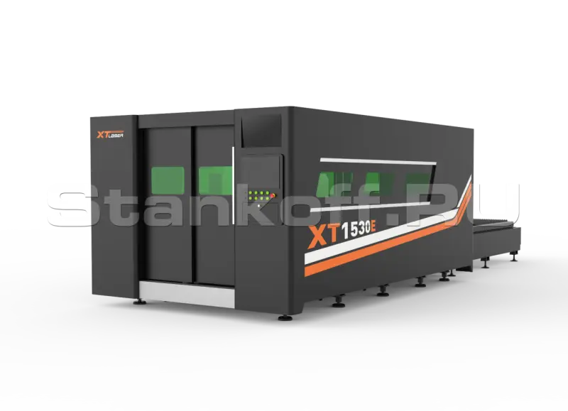 Станок оптоволоконной лазерной резки металла закрытого типа XTC-1530E/1500 IPG