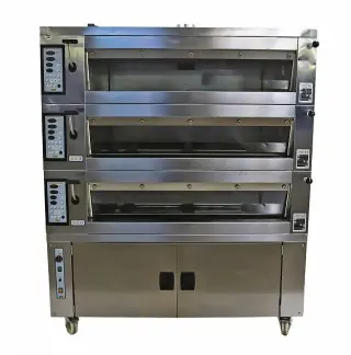 Печь подовая Mondial Forni Modul 4T-60/40 + шкаф расстоечный (б/парогенераторов)