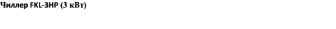 Чиллер FKL-3HP (3 кВт)