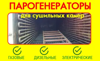 Парогенераторы для сушильных камер