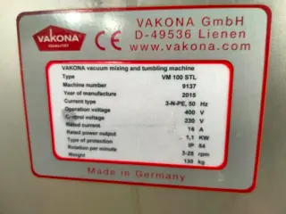 Массажёр вакуумный Vakona VM 100 STL