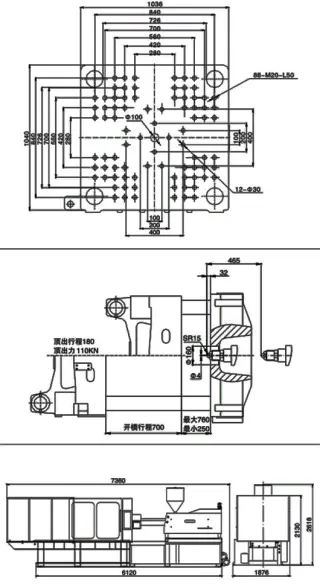 Термопластавтомат Haixing(КНР) 380 т