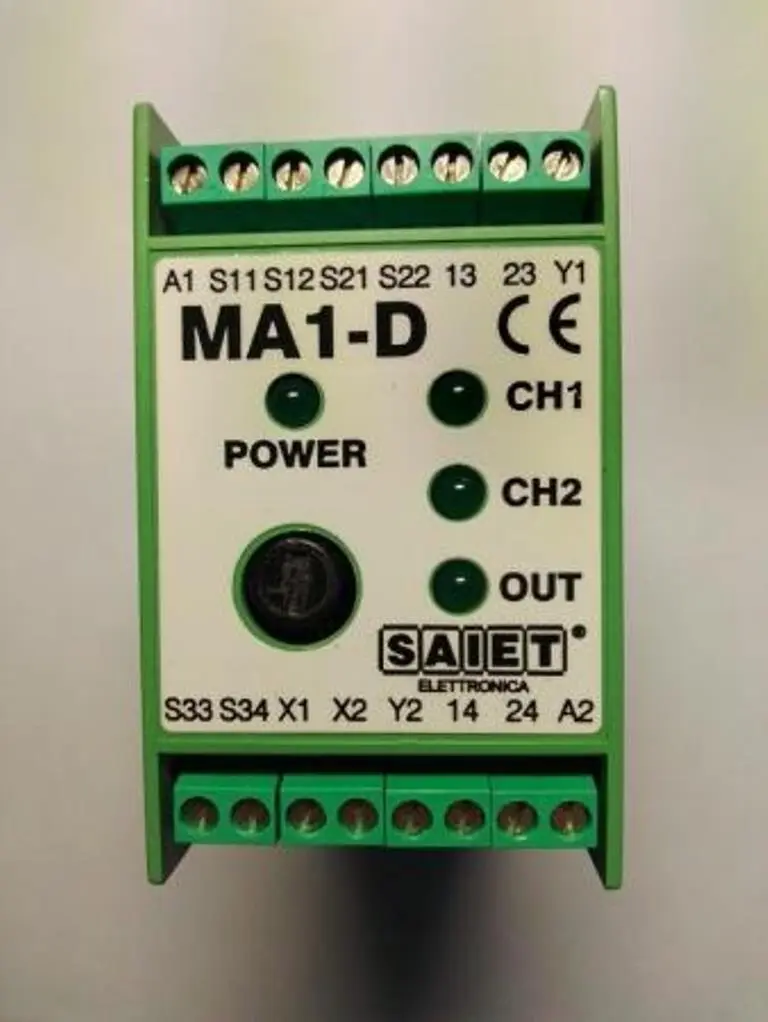 MA1-D 24V DC/AC Реле безопасности Бренд: Saiet