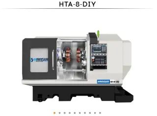Токарно-фрезерный станок HANSUN HTA-8-DIY (2 револьверные головы)