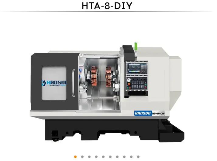 Токарно-фрезерный станок HANSUN HTA-8-DIY (2 револьверные головы)