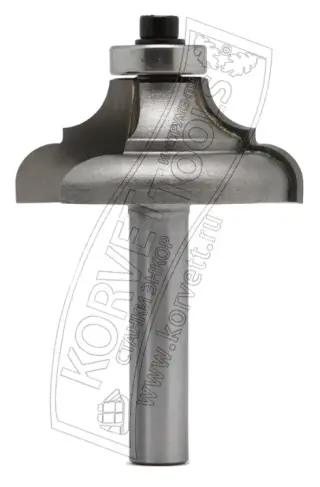 2002-6 Al.Фреза кромочная калёвочная R6 D38 H16 Х8