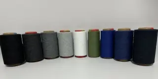 Смесовая пряжа (70% хлопка + 30% полиэстера) #34 нм для носков