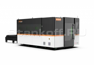 Оптоволоконный лазерный станок в защитной кабине XTC-1530G/1500 IPG