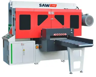 Ленточно-делительный однопильный станок  SAWLINE SL 450W/650W