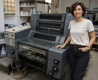 Офсетная печатная машина Heidelberg SM 52-2P