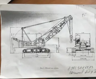 Гусеничный кран Hitachi-Sumitomo SCX550, 2001г