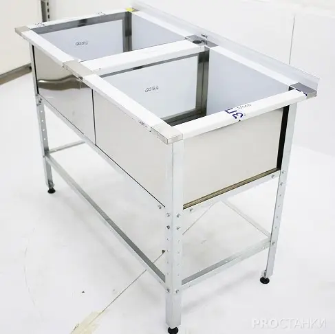 Ванна моечная ВМС-С-2/500 (1200х600х850)