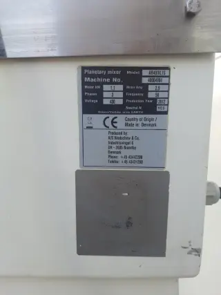 Миксер планетарный Bear varimixer AR40 VL-1S