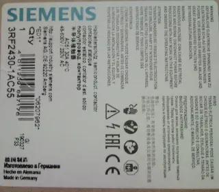 Koнтактop Siemеns 3RF2430-1AC55