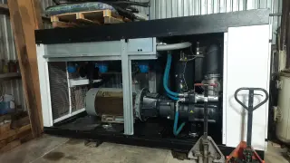 Компрессор воздушный винтовой 250квт garner denver esn-250 7,5