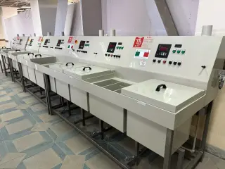 Гальваническое оборудование, линия 10*50л, Италия