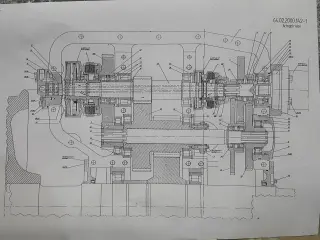 Уплотнительные кольца фрикционного вала RM-80 щебнеочистительной машины