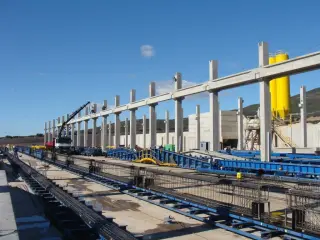 Оборудование для производства предварительно напряженных элементов и конструкций