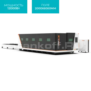 Высокомощный оптоволоконный лазерный станок XTC-2060GP/12000 Raycus 5 axis