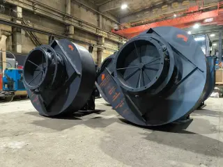 Дымососы ДН одностороннего всасывания 3 402–43 000 м³/ч
