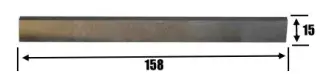 25531. Нож К-102 комлект 3 шт