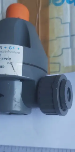 Клапан поддержания давления +GF+, PVC/EPDM, ТИП V 186, DN15)