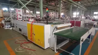 Автоматический станок для производства пакетов с усиленной пробной ручкой CW-1400SP