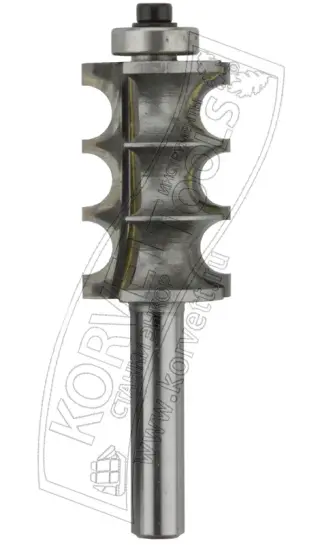 2502-3al. Фреза кромочная фигурная R3 D22 H25 Х8