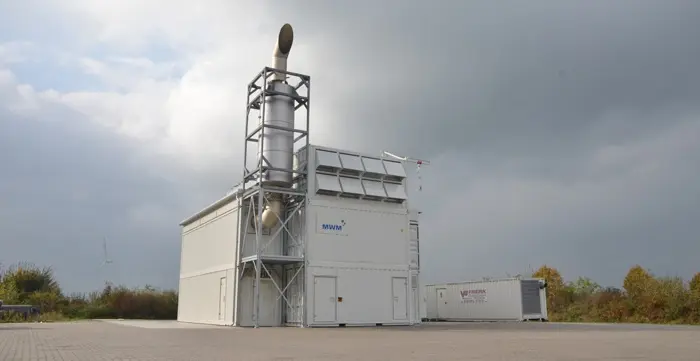 Газопоршневая электростанция (800 квт- 4 мвт)