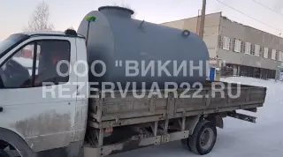 Резервуар горизонтальный стальной наземный (РГСН) 25м3