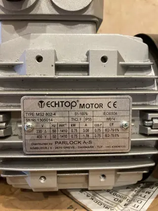 Электродвигатель стандарт DIN Type MS2 802-4