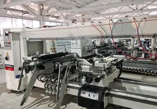 Cверлильно-присадочный проходной SCM Morbidelli Zenith F2