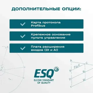 Частотный преобразователь ESQ-760-4T0185G/0220P 18.5/22кВт, 380В