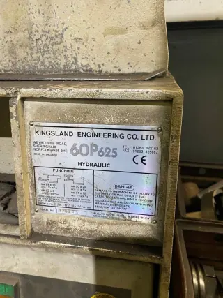 Гидравлический пробивной пресс Kingsland 60P/625 с линией HACO